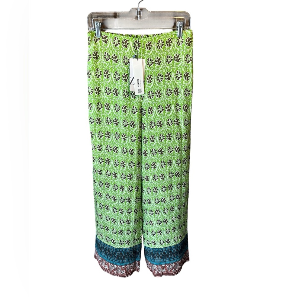 ZARA Multicolor Floral Pants